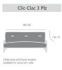 Funda sofá Clic Clac NT-9